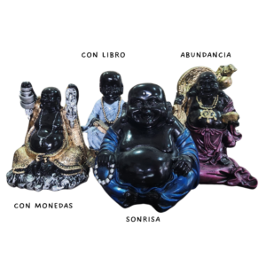 Budas Mediano de yeso (Metalizados)
