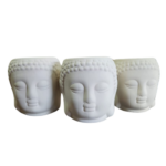 Hornito forma Cabeza de buda (ceramica chico)