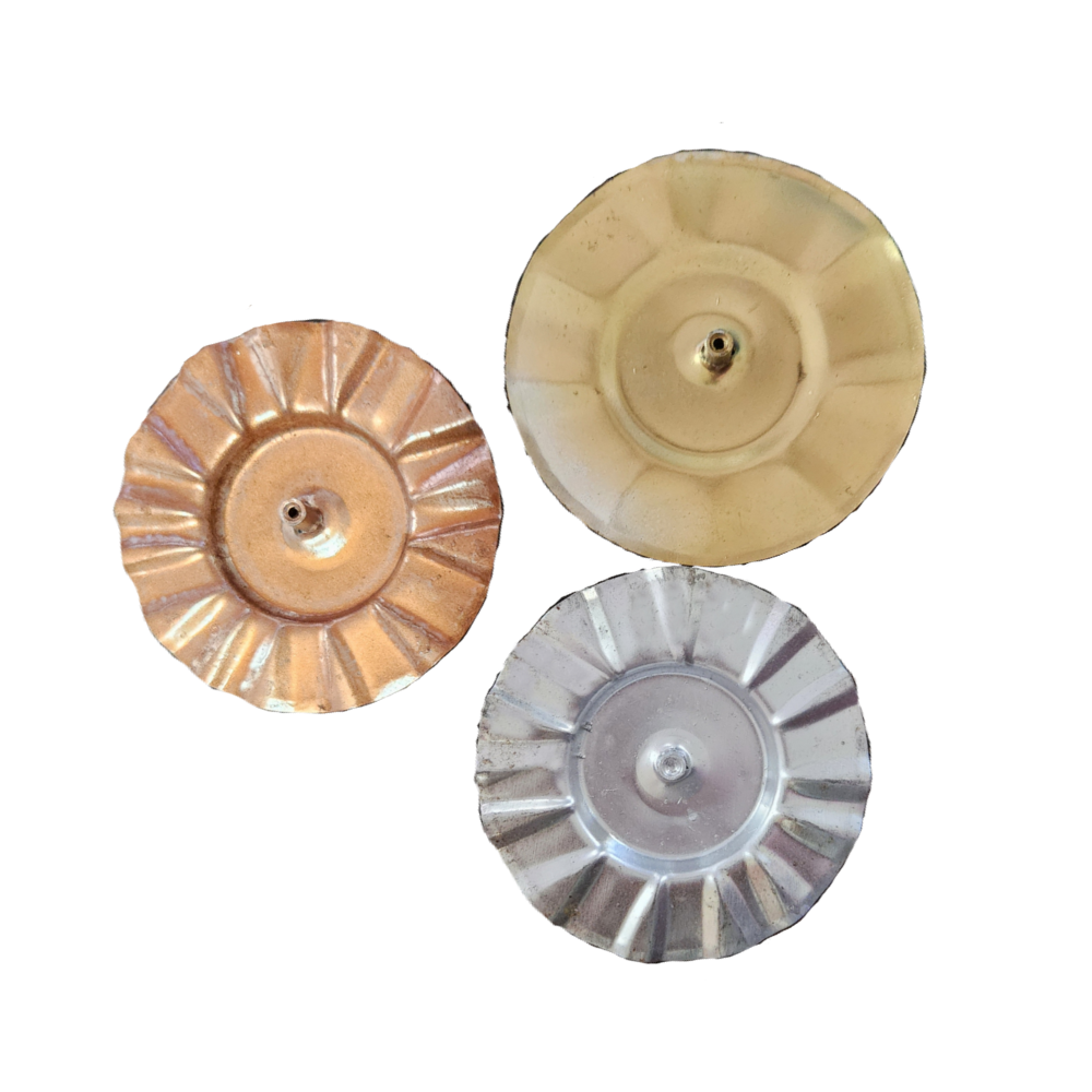 Productos-9 Porta vela de chapa LISO - Image 1