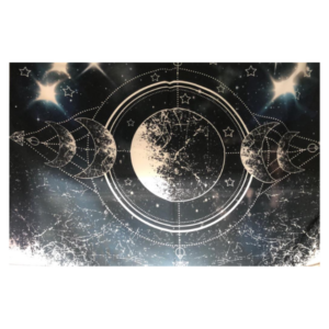 Wicca negra tapiz 70x100