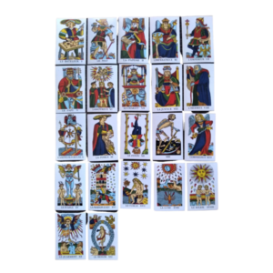 Stickers 22 ARCANOS Mayores 6cm x 4cm