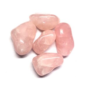 Cuarzo Rosa pulido Grande 4cm aprox