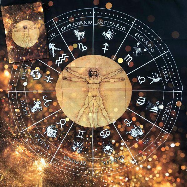 Paño para tarot Da vinci full color - Image 1