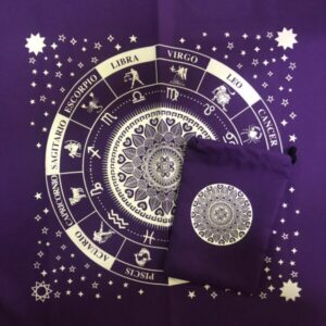 Paño+Bolsita para tarot Mandala simple