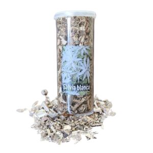 Tubo de Salvia Blanca