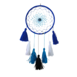 Atrapa sueños de Ojo turco con pompom