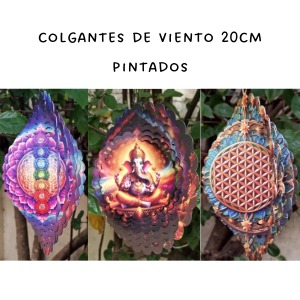 Colgantes de Viento en COLOR 20cm (WindSpinner)