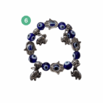 Pulsera mostacillas de cristal ojo turco - Image 2