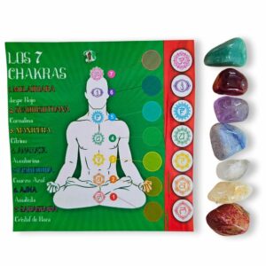 BLISTER set de piedras 7 chakras